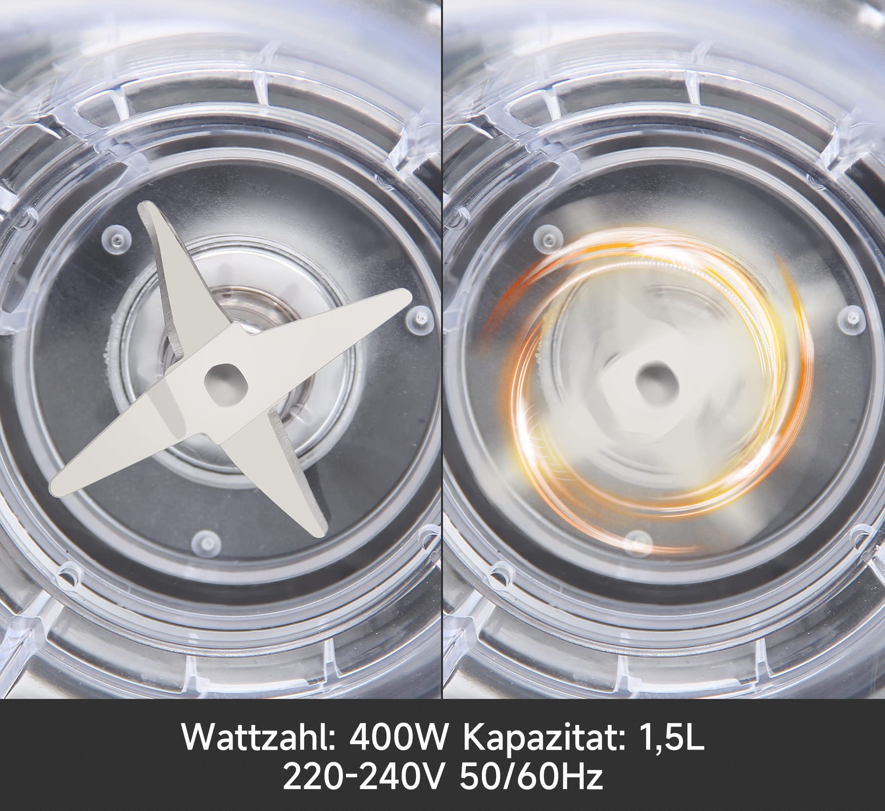 2в1 Електрически Блендер и кафемелачка HOMELUX