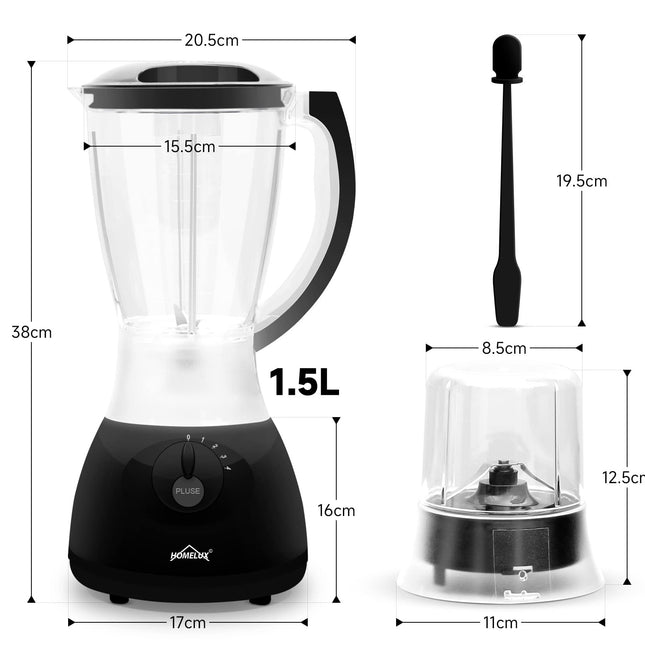 2в1 Електрически Блендер и кафемелачка HOMELUX
