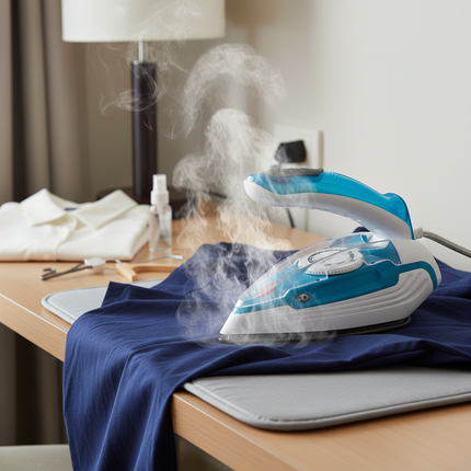 Детайл с пара при гладене