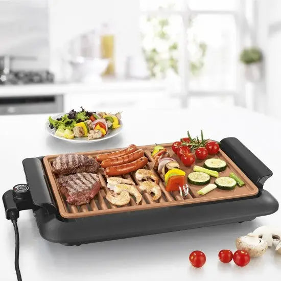 Електрическа скара Oliver Voltz 1250W с медно незалепващо покритие