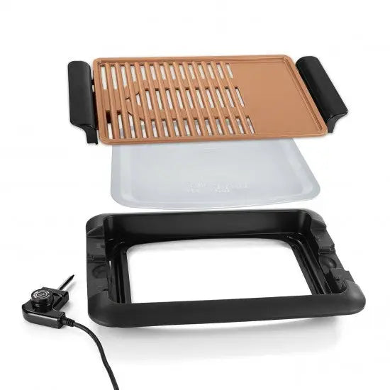 Електрическа скара Oliver Voltz 1250W с медно незалепващо покритие