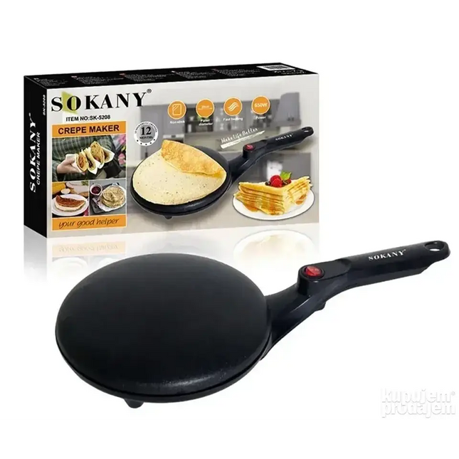 Електрически Уред за Палачинки SOKANY