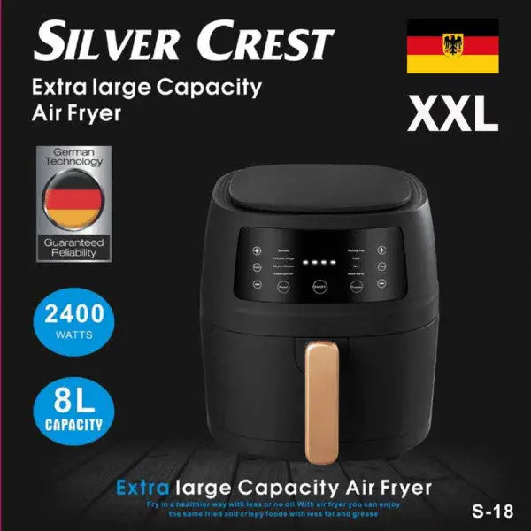Голям еърфрайър Silver Crest 8L 2400W
