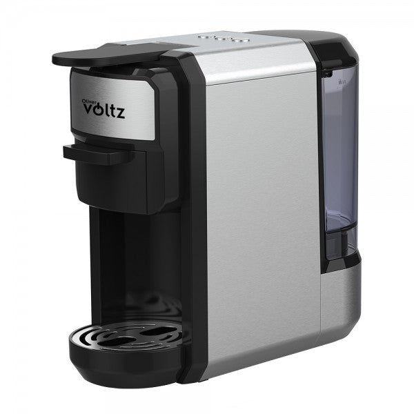 Кафемашина 8 в1 Oliver Voltz OV51171E5, 19бара/1450W, Сиво с черно