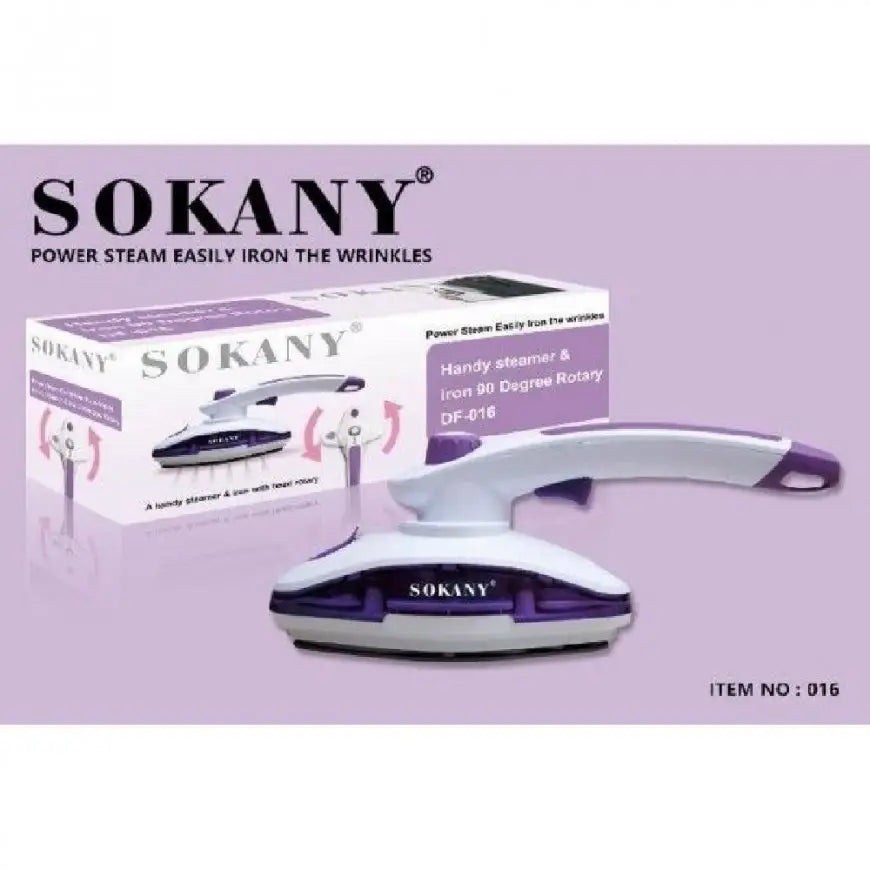 Парна ютия за вертикално гладене SOKANY 1000W