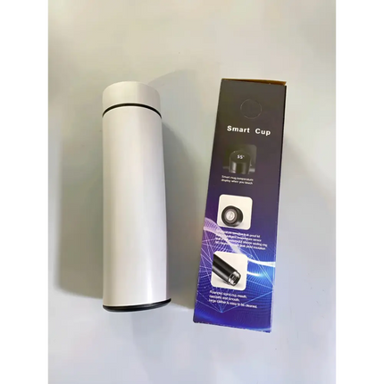 Смарт термос бял