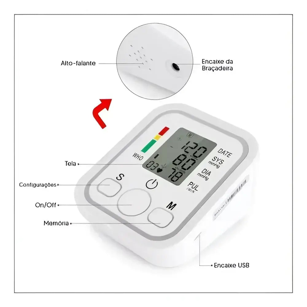 Точен апарат за кръвно налягане ArmStyle