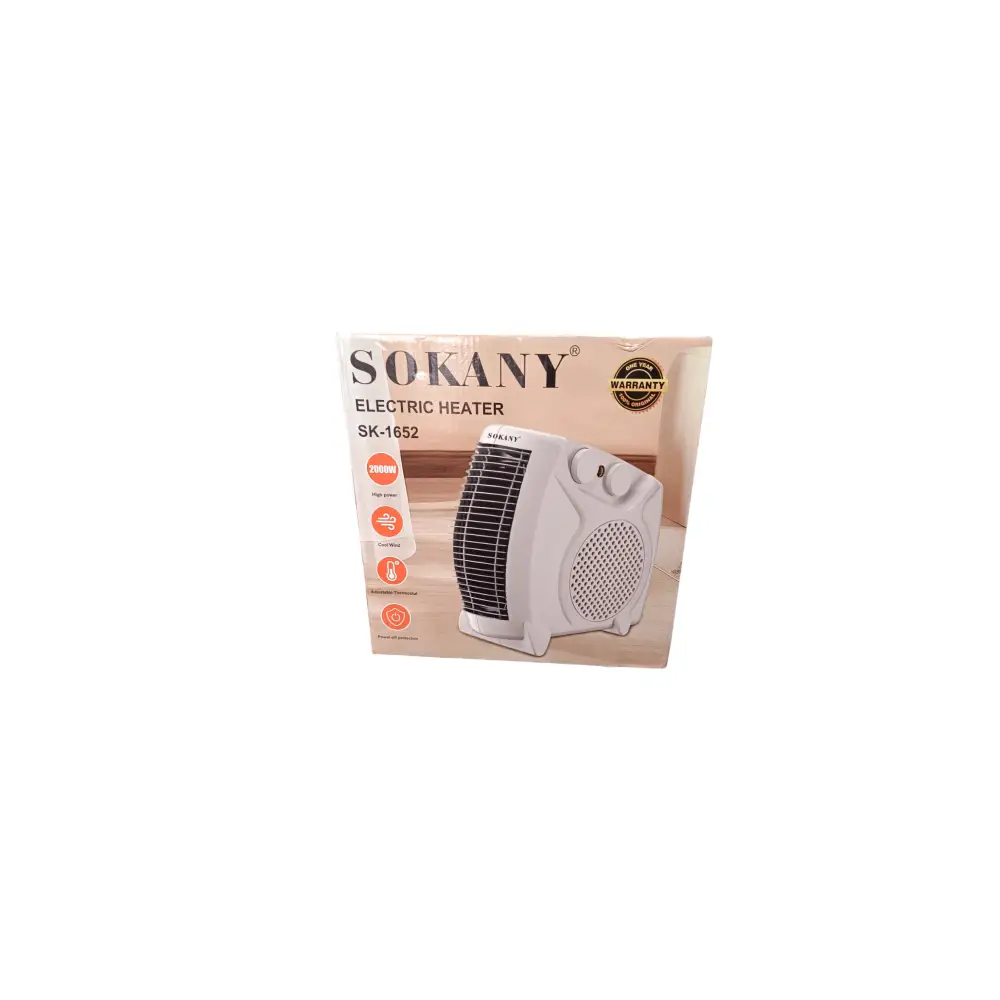 Вентилаторна печка с термостат 